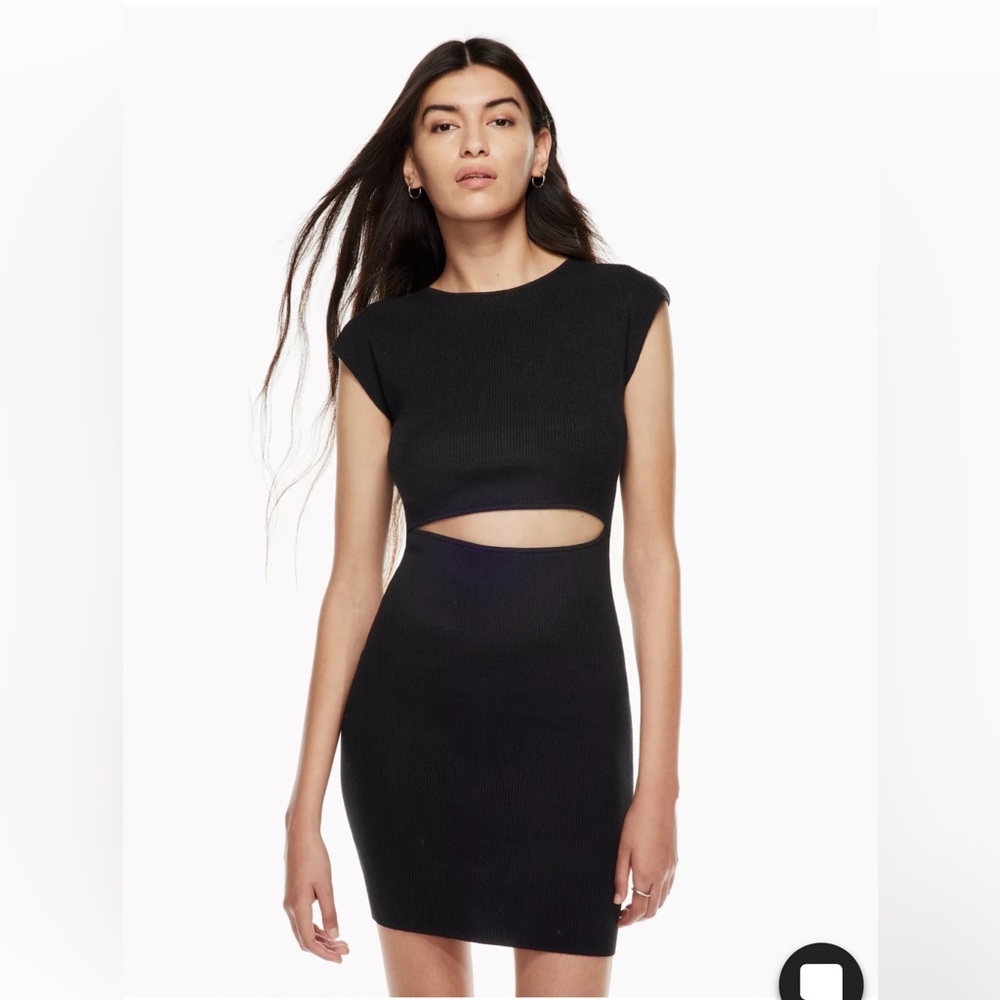 Wilfred mini cut out dress